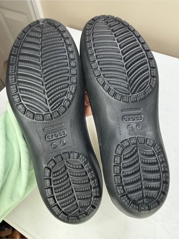 CROCS Ballet Flat Shoes sz 8 - Image 6