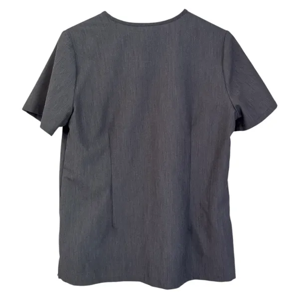 Figs Catarina One Pocket Scrub Top Graphite Grey Women’s Size Medium Nurse - Image 2