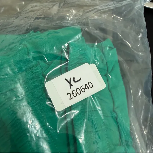 Women's Green Pull On Drawstring Elastic Waist Pants Size XL #260640 - Image 6