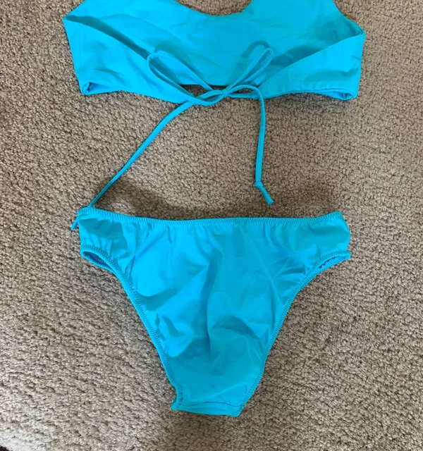 Birdie Bikini Bright Blue Bikini Size M - Image 4