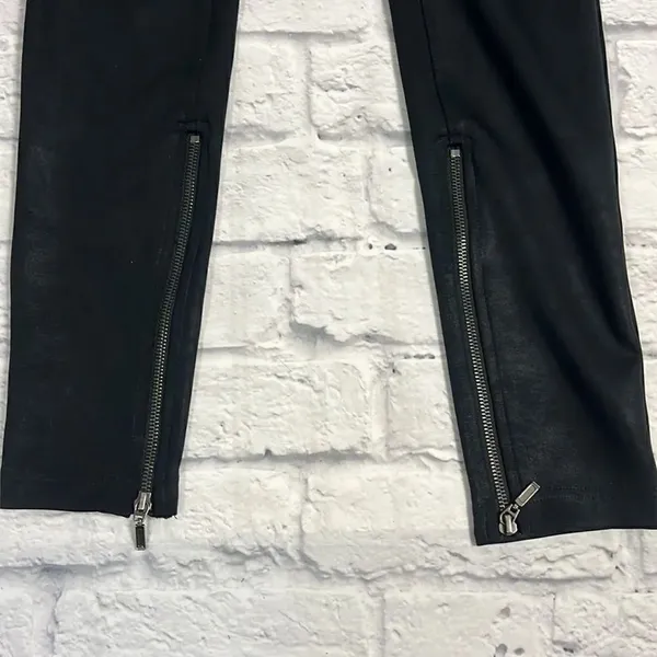 Free People black spandex pull on pants - Image 4