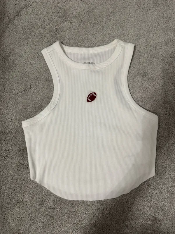Wild Fable Football Graphic Tank - Image 2