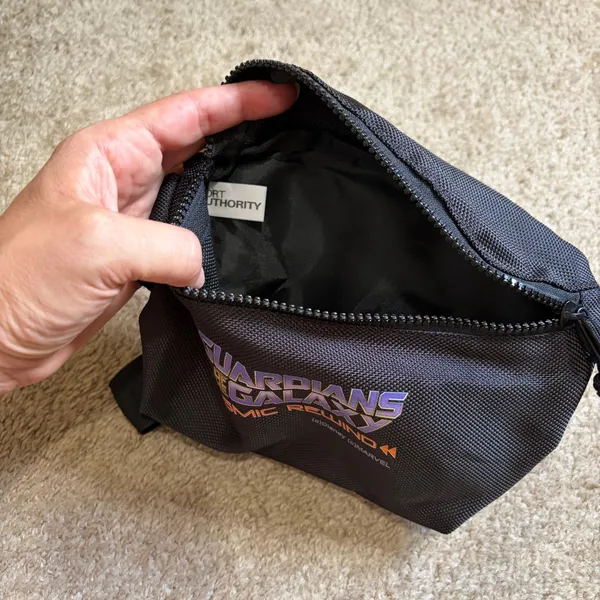 Disney Marvel Guardians of the Galaxy Fanny Pack Bag Cosmic Rewind Theme Park - Image 3