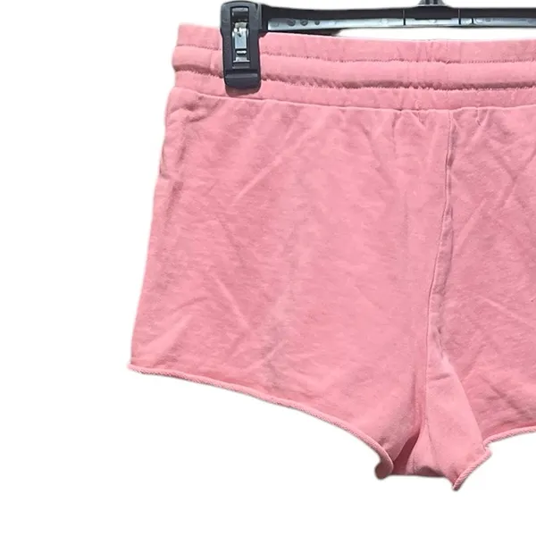 Peloton Unwind‎ French Terry Pink Lounge Shorts Size Small - Image 8