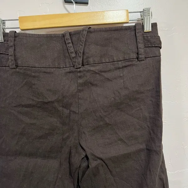 Bebe brown linen shorts - Image 4