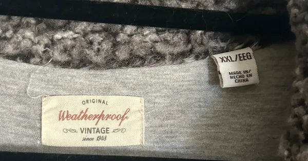 Weatherproof Vintage Fuzzy Quarter Zip - Image 4
