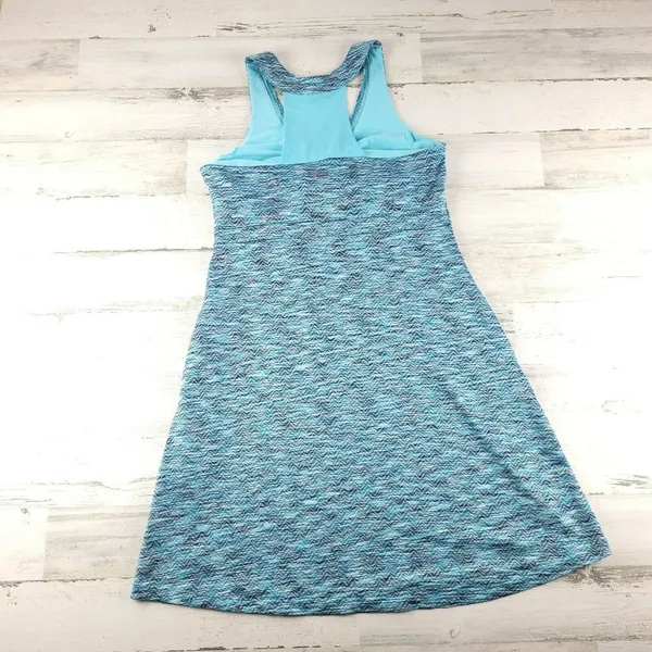 MPG Sport Mondetta Travel Dress Women’s Large Teal Built-In Bra Athletic Casual - Image 6