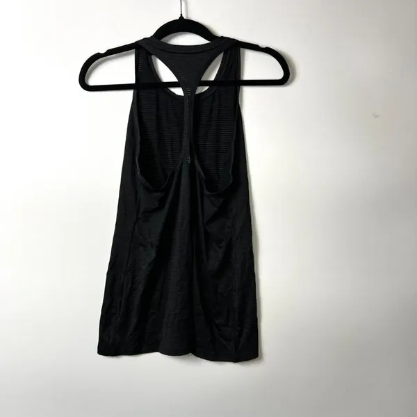 Athleta black‎ racer back tank top women’s size small - Image 7