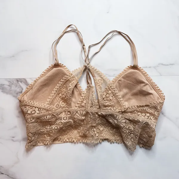Aerie Joy Lace Padded Longline Bralette - Image 5