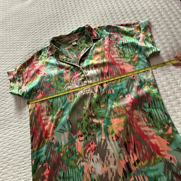 Victoria’s Secret Colorful Multi Color PJ Pajama Sleep Shirt Gown Sz M Medium - Image 5
