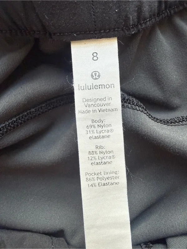 lululemon On the Fly Jogger 28"- Heritage 365 Camo Deep Coal Multi Size 8 - Image 7