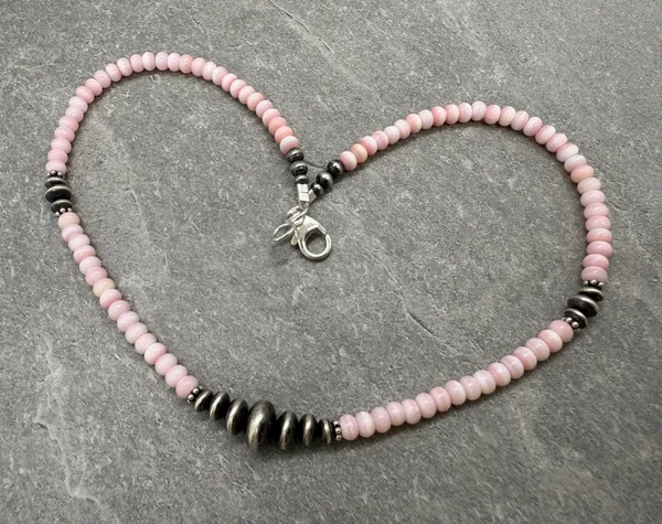 Handmade 15” Navajo Style Sterling Silver Saucers Choker - Image 9