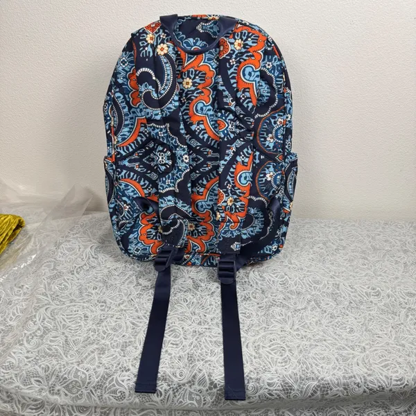 Vera Bradley Lighten Up Journey "Marrakesh" Backpack Paisley Bag Travel Campus - Image 3