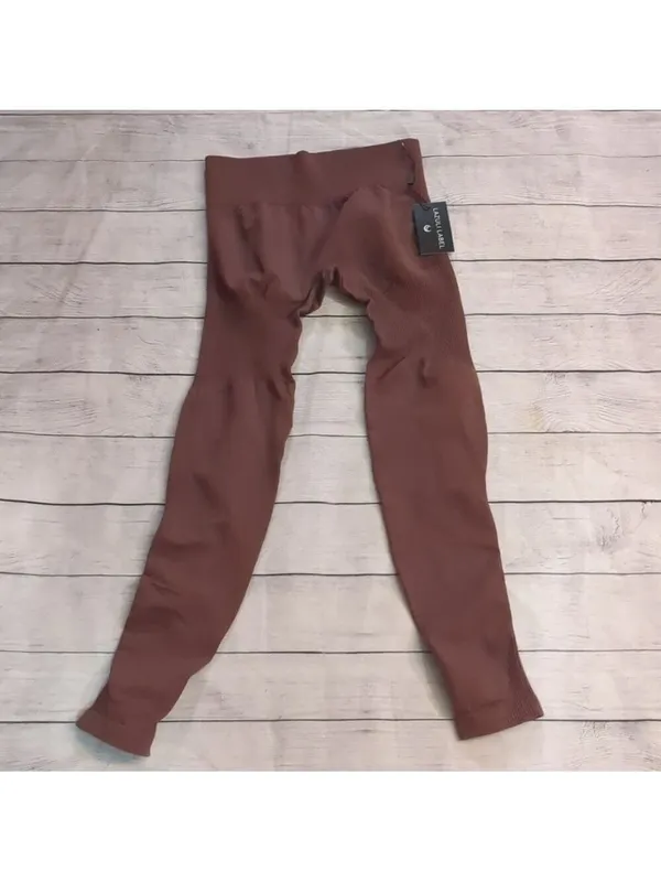 Lazuli label brown leggings size small - Image 2