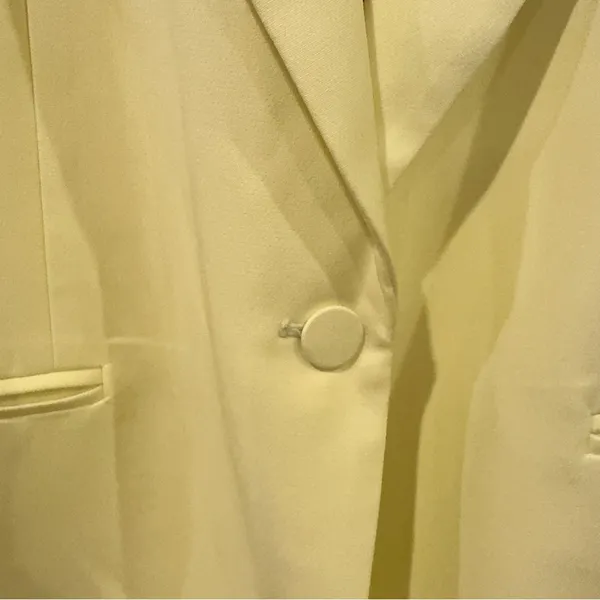 Elliatt Kennedy Oversized Tailored Bow Jacket Blazer Limoncello Size Small NWT - Image 6