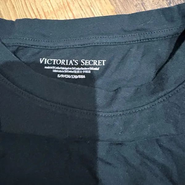 NEW Victoria Secret Black Women’s T-Shirt - Image 3