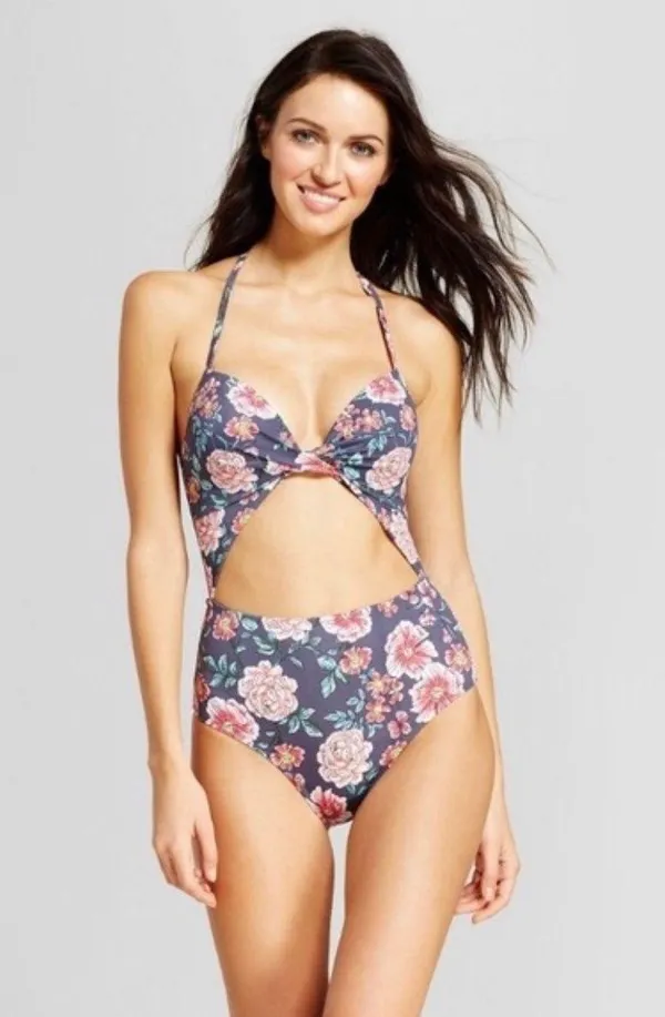 Shade & Shore One Piece Cut Out Swim - Image 3