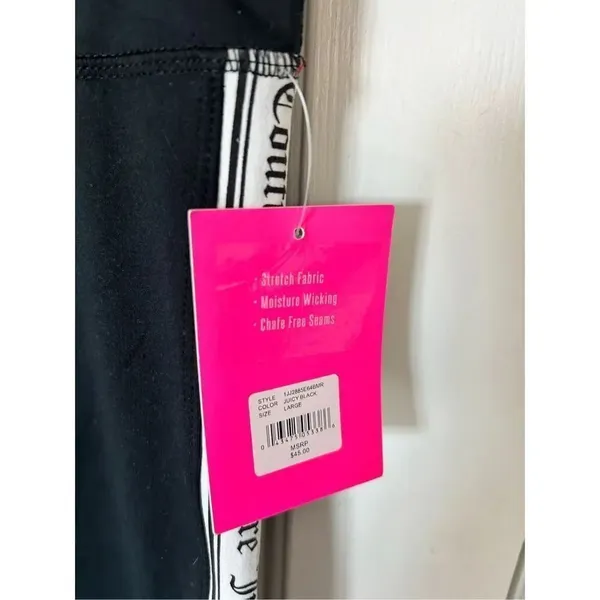 Juicy couture, black Capri legging size large new with tag - Image 3