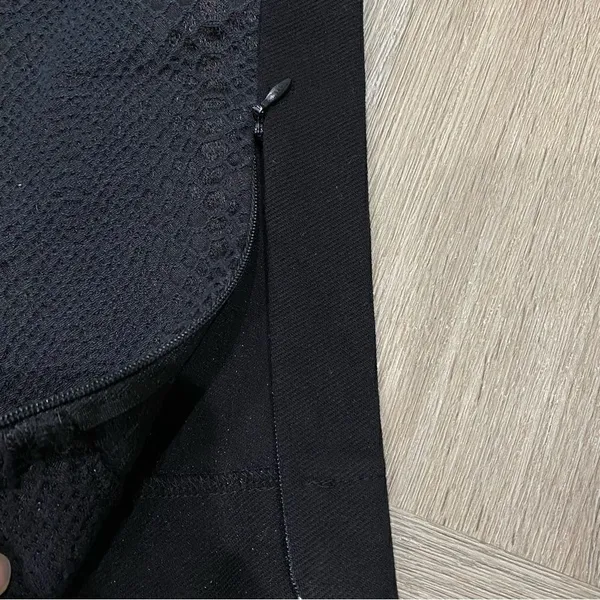 Zara Black Snake Print Trousers Size S - Image 2