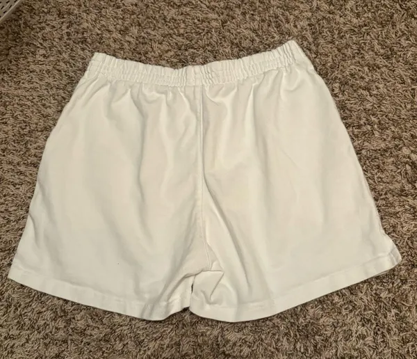 Brandy Melville white sweat shorts - Image 3