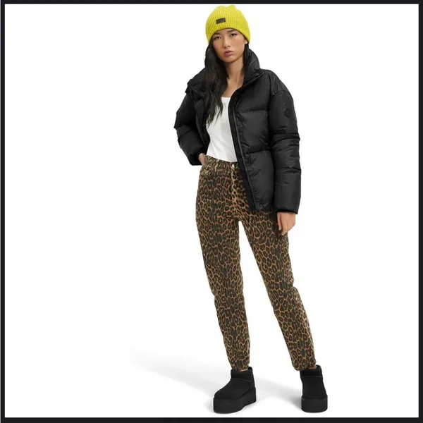 UGG Vickie Black Puffer Jacket Size XS - Image 5