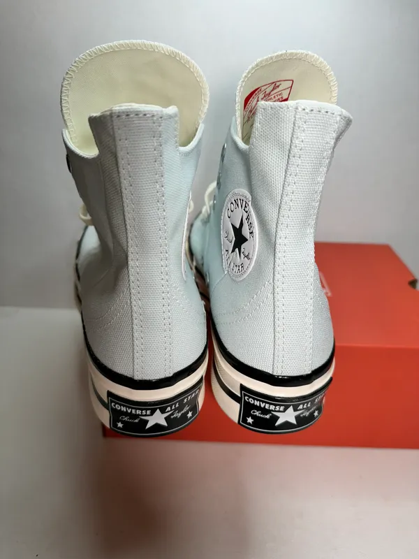 Converse Chuck Taylor All Star 70 Hi Plus Aqua Mist Egret White unisex casual - Image 6
