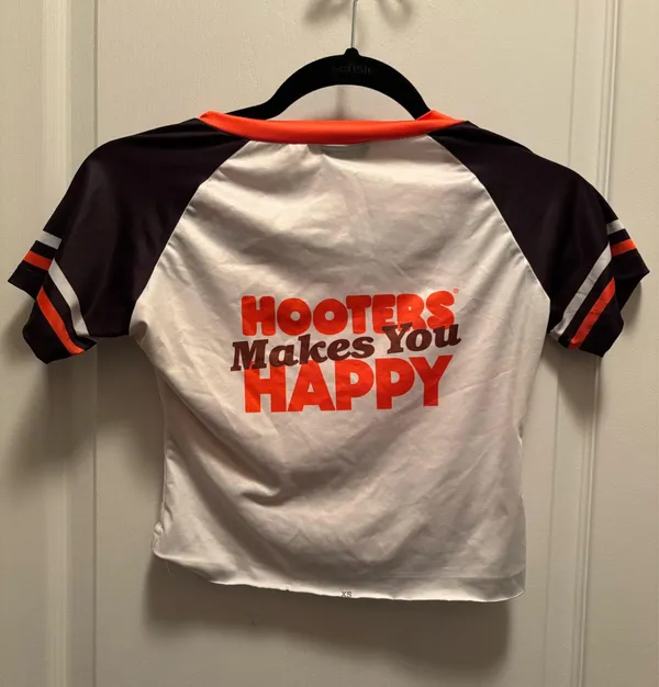 Hooters Jersey Football Girl Uniform - Image 2