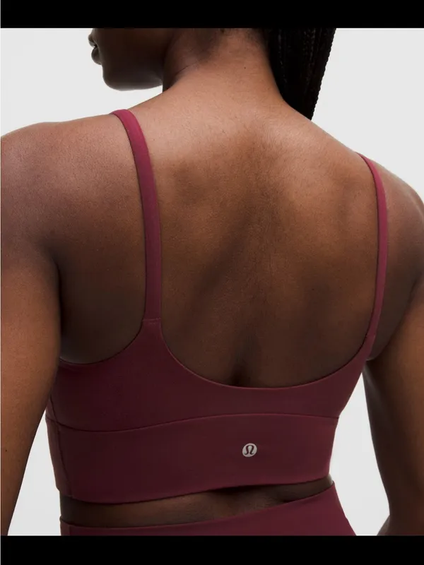 Focuser High-Neck Bra C/D in burgundy Bay - Image 2