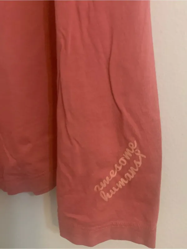 Figs Mock Neck Long Sleeve Top Mauve Ladies Size Large Under Scrub - Image 2