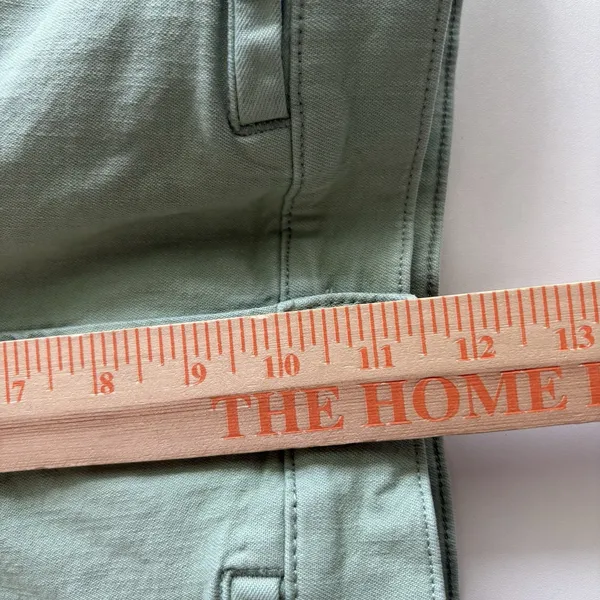 Madewell‎ The Emmett Wide-Leg Crop Pant: Welt Pocket Edition 30 X 27 Pistachio - Image 8