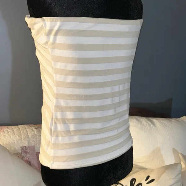 White House Black Market Size M Bandage Style Tube Top - Image 4