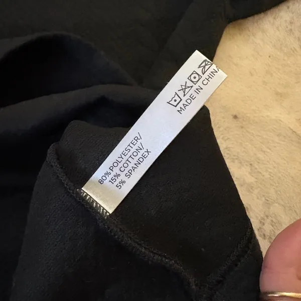 TUCKERNUCK SPORT Black Long Sleeve Detailed top size M/L‎ - Image 6