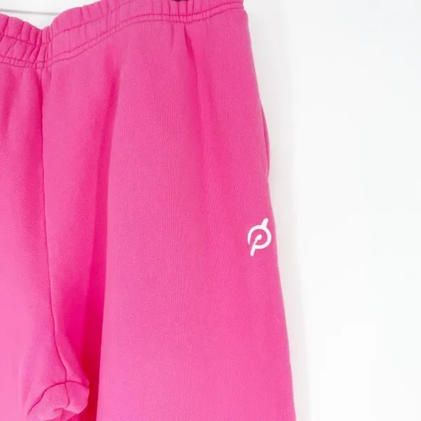 Peloton Cooldown Cotton Fleece Joggers Women's Size XL Pink‎ Athleisure - Image 5