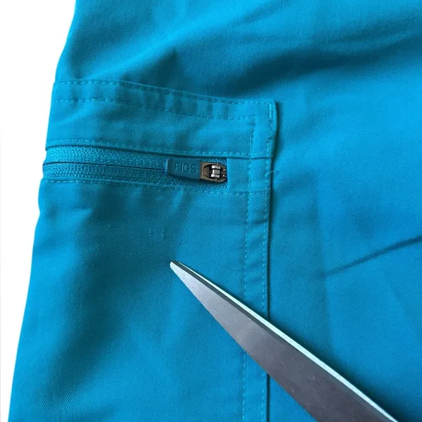 FIGS Teal Yola Scrub Bottoms Womens Size XS - Image 10