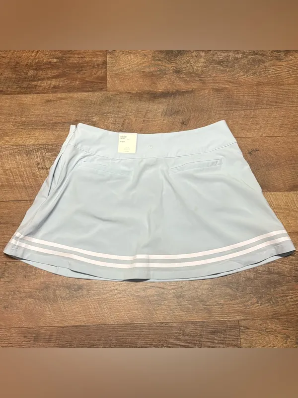NWT Calia Athletic/Performance Golf Tennis Side Zip Skort Size 14 Blue - Image 5