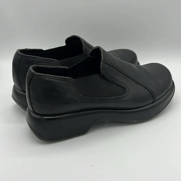 DANSKO Jocelyn Black Leather Slip On Shoes Clogs Size EU 41 US10.5/11‎ B24B - Image 6