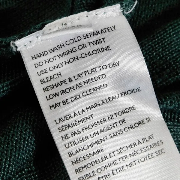 FREE PEOPLE Intimately Switch It Up‎ Tank Cami Green Balsam Ribbed Knit Large - Image 14