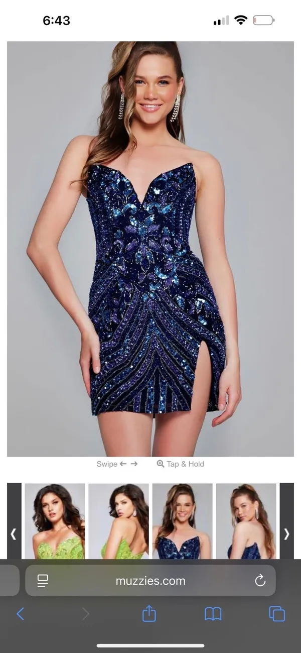 Jovani Homecoming Dress - Image 3