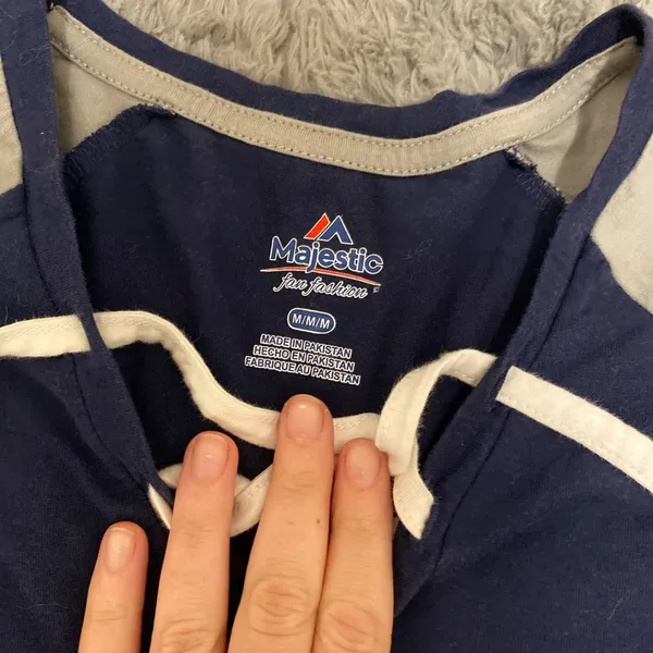 Majestic Patriots Women’s Long Sleeve Top - Image 2