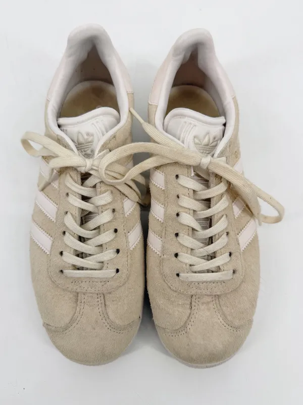 Adidas Gazelle Cream Suede‎ Sneakers Size 5.5 - Image 2