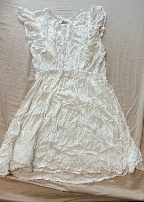 Boutique White Mini Dress - Image 2