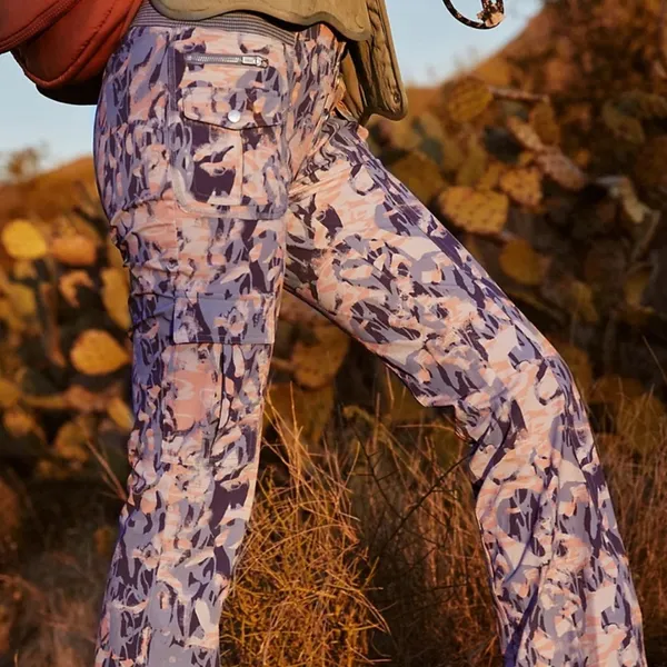 Free people movement Floral Blue Boot Cut Pants - Image 3