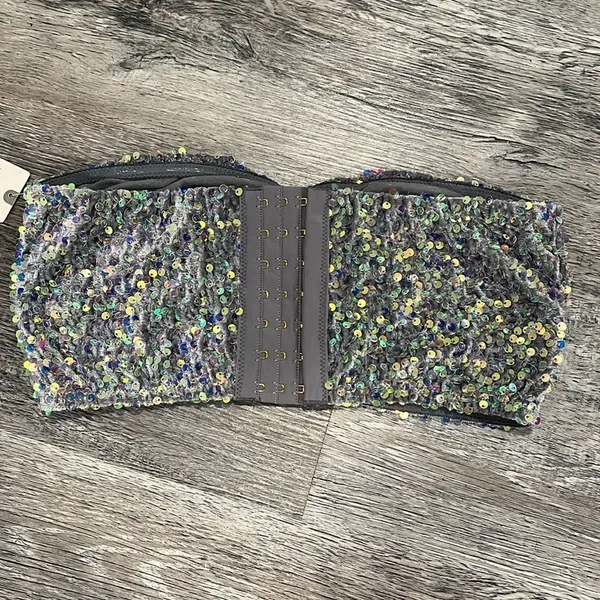 Anthropologie NWT The Eve Sequin Bralette: Bandeau Edition - S - Image 6