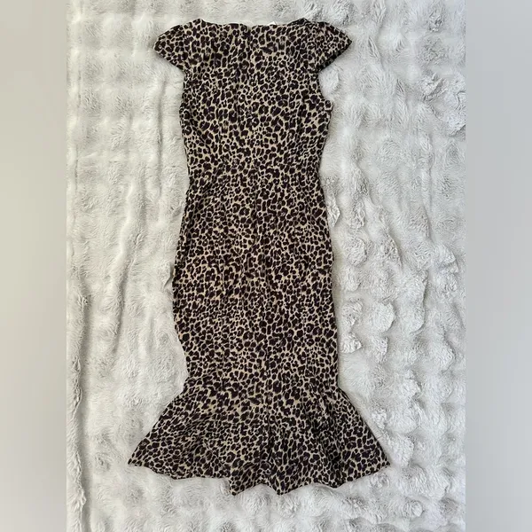 NWT Anthropologie the Cecily fit vintage retro fit sweetheart dress size Small - Image 4