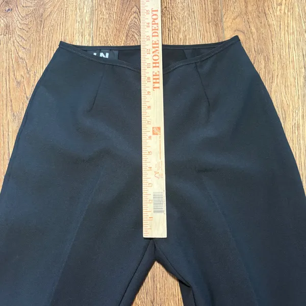 VTG I.N. San Francisco Black High Waisted Dress Pants Trousers Size 7 USA Career - Image 6