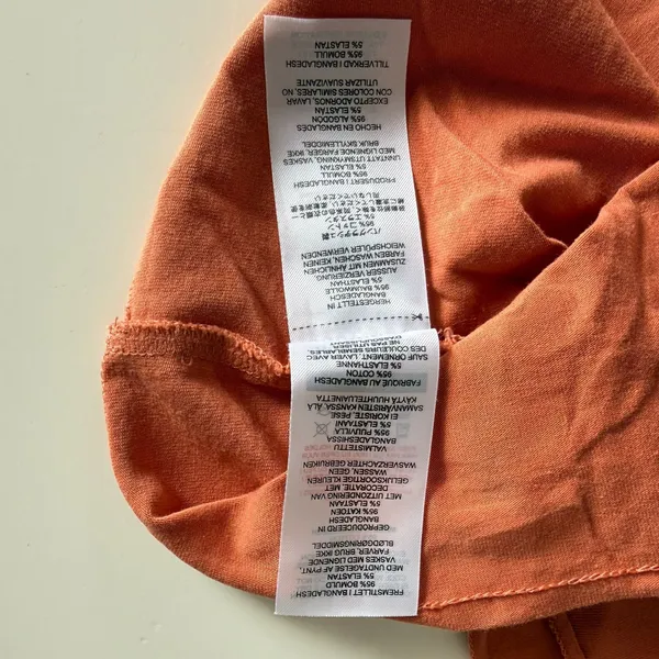 Gymshark orange cropped top - Image 6