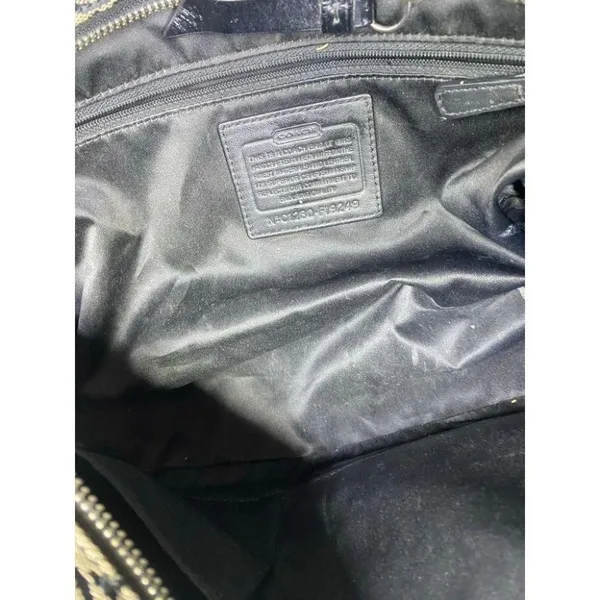 Coach Black Tote Bag Customized W/ embellishments - Image 13