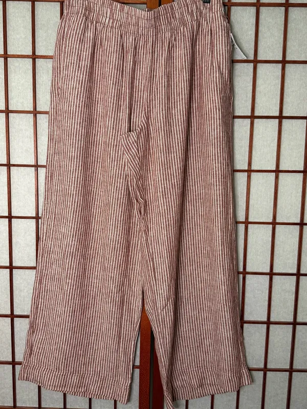 Old Navy Linen Blend Wide-Leg Pants - Image 2