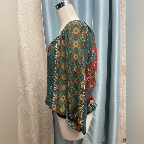 American Rag Multicolor Boho Blouse - Image 2