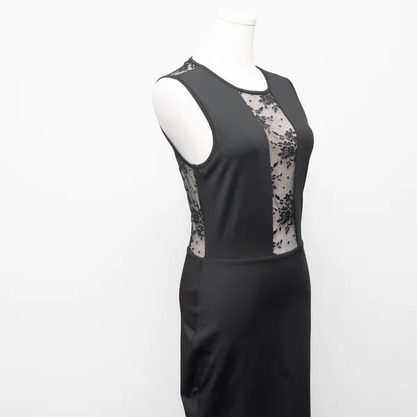 Bebe Sleeveless Lace Midi‎ Dress - Image 4